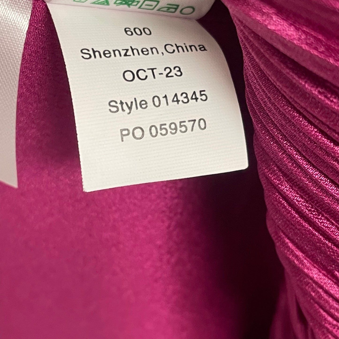 Lilly Pulitzer Jessamie Metallic Ruffle Long Sleeve Dress Mulberry Foil Womens 8