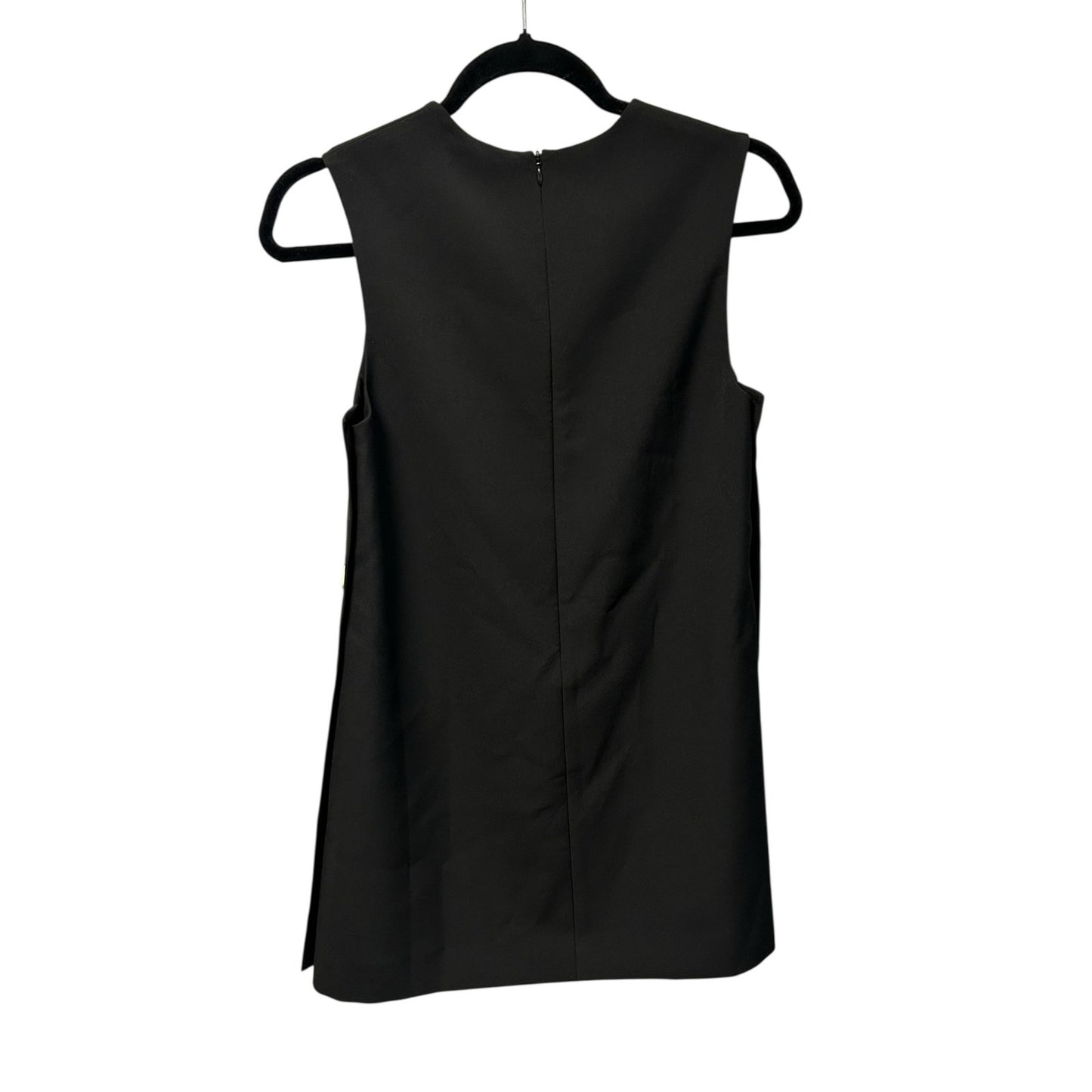 NWT Alexis Black Libra Buttoned Sleeveless Cady Mini Shift Dress Womens Size XS