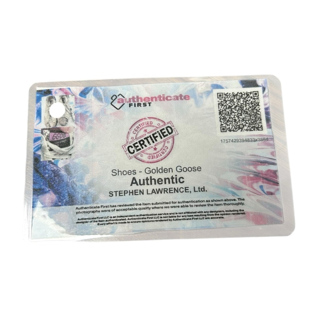 Golden Goose Super Star Denim Trimmed Snake Lace Up Sneakers Womens 39 / 9