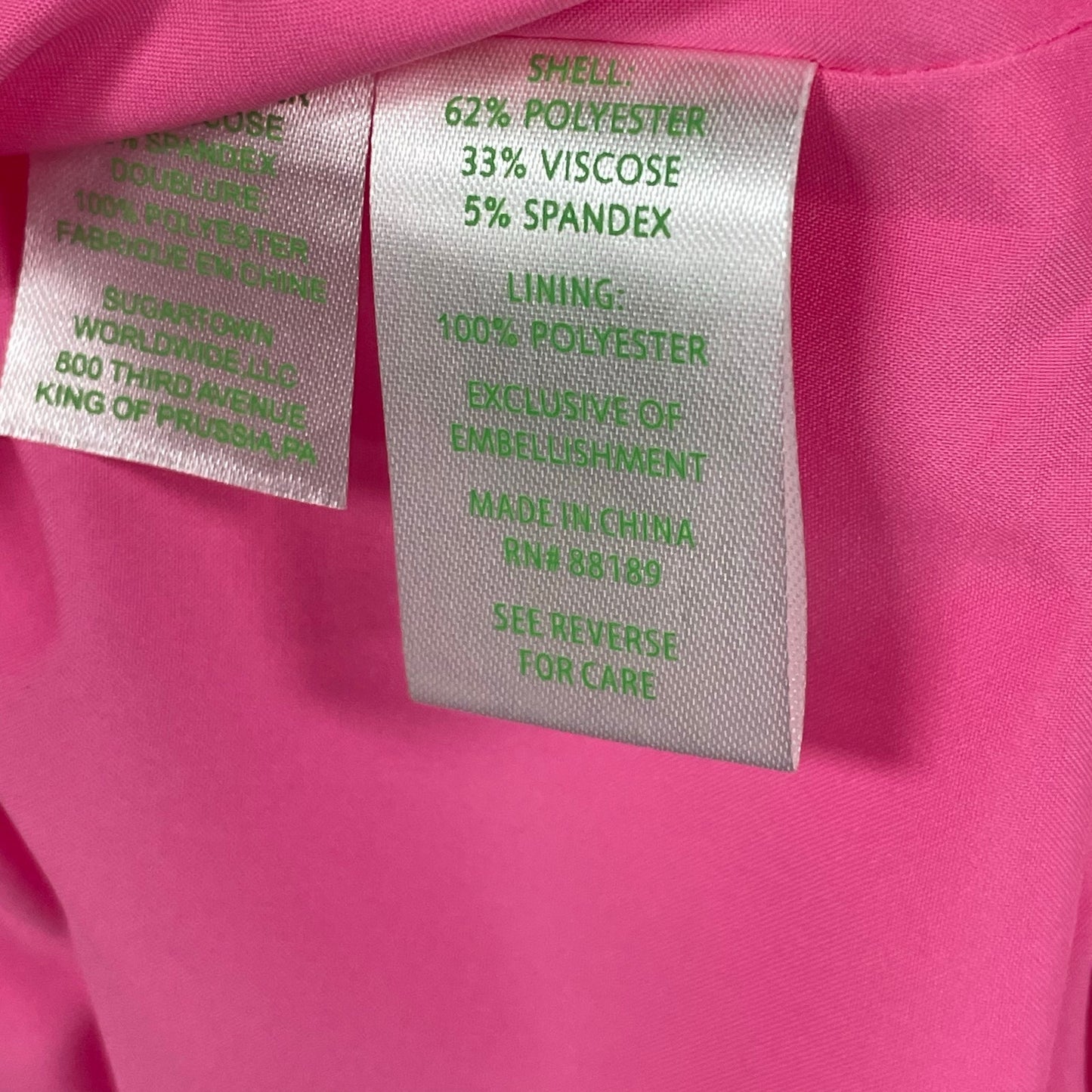 NWT Lilly Pulitzer Sleeveless Monica Dress Sunkissed Pink Womens 0