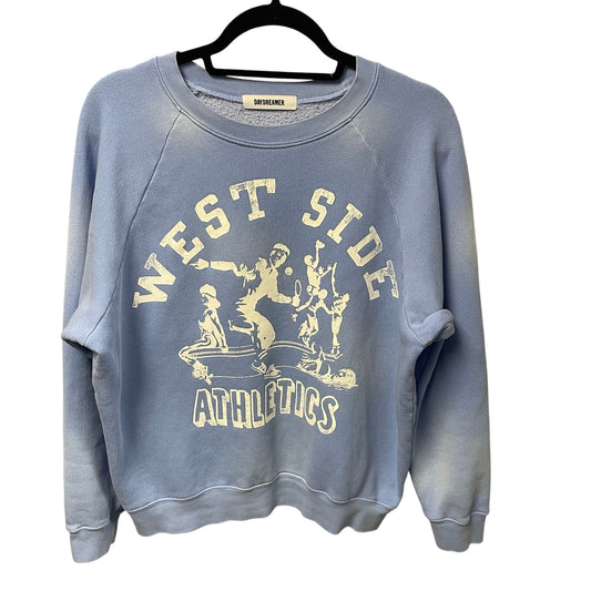 Daydreamer West Side Athletics Crewneck Sweatshirt Light Blue Womens Medium