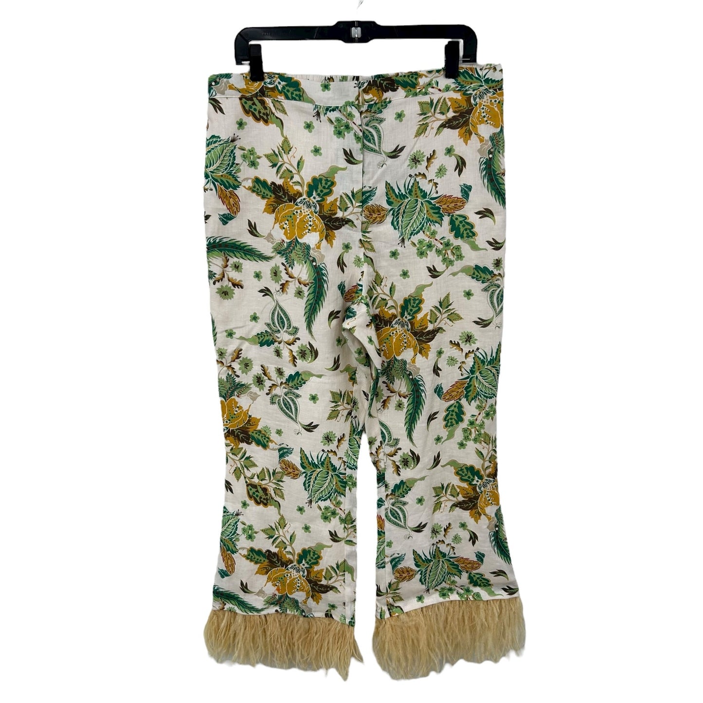 NWT Antonio Melani x The Nat Note Larkin Paisley Floral Cropped Pants Womens 12