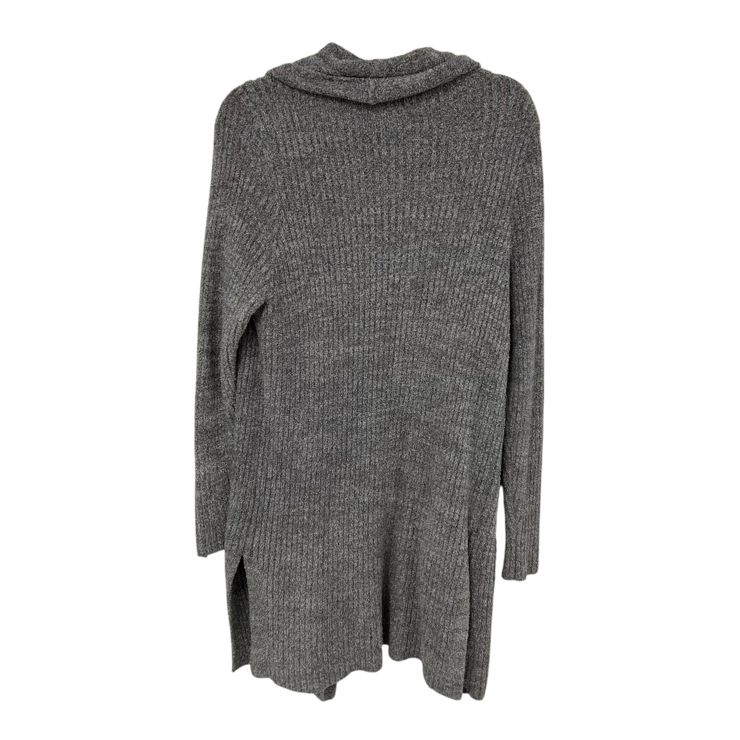 Barefoot Dreams Grey CozyChic Lite Knit Montecito Cardigan Sweater Womens XL