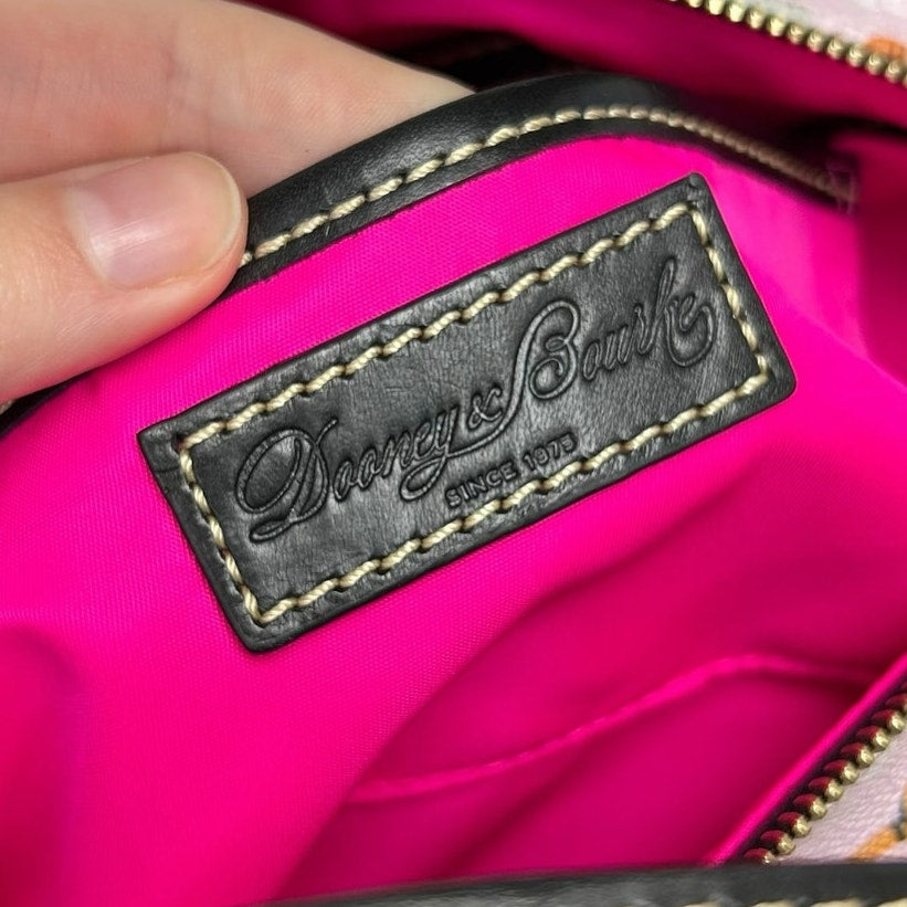 Dooney & Bourke 2019 Disney Cats Double Handle Leather Satchel Handbag