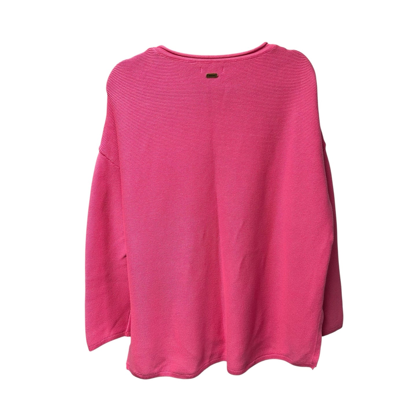 Barbour Pink 100% Cotton Mariner Knit Jumper Pullover Sweater Womens US 12