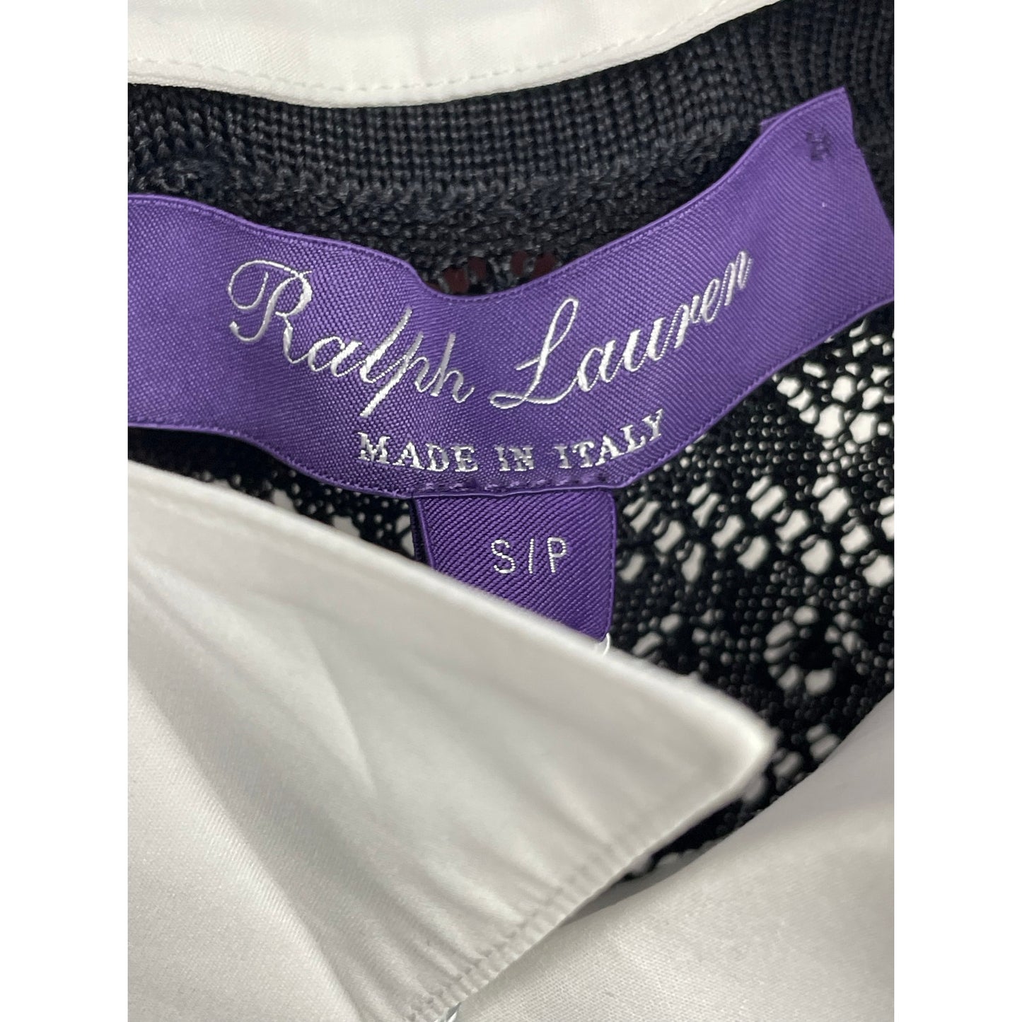 NWT Ralph Lauren Purple Label Fall Runway 2 Piece Collared Long Dress Small