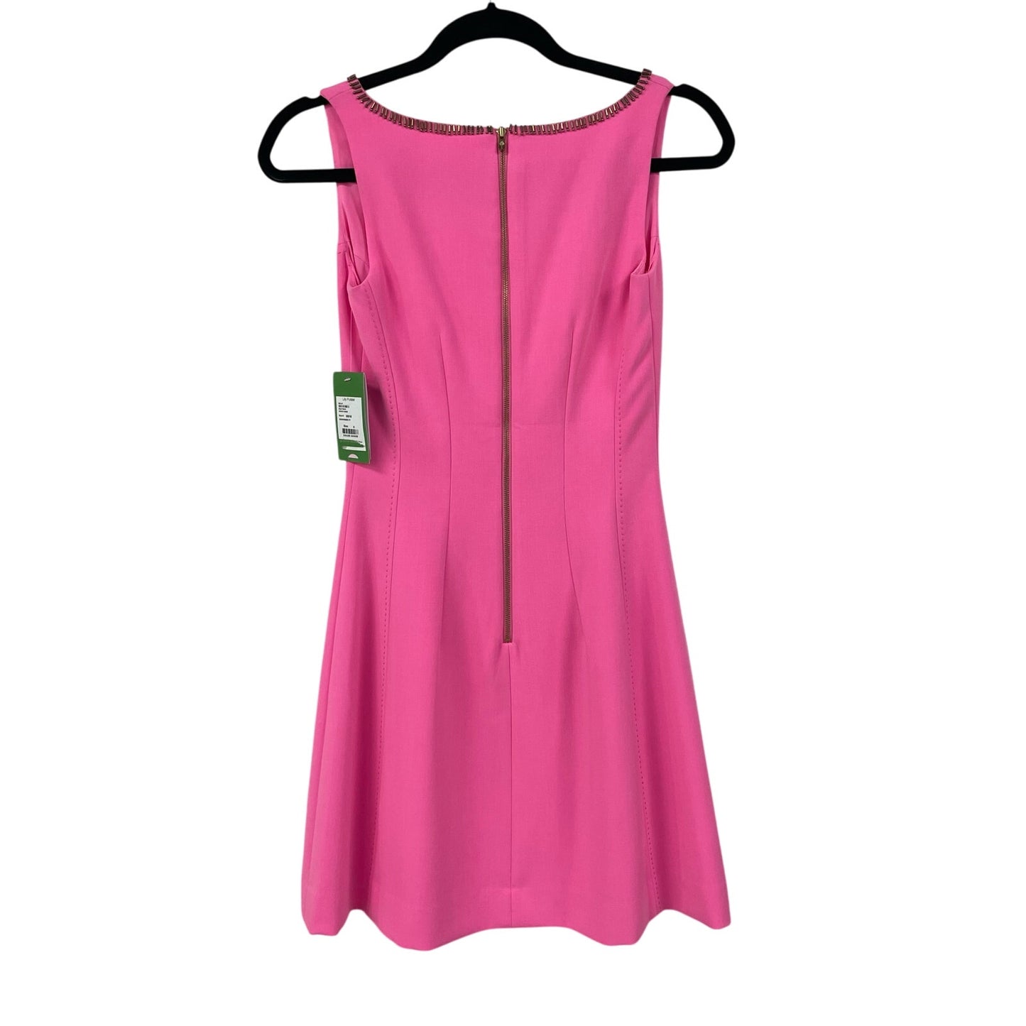 NWT Lilly Pulitzer Sleeveless Monica Dress Sunkissed Pink Womens 0