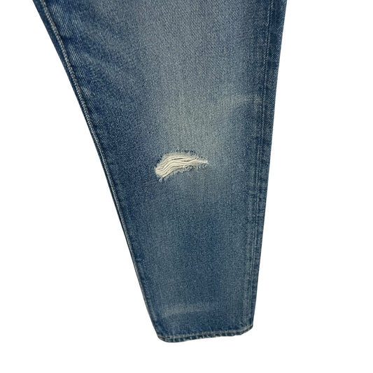 Polo Ralph Lauren The Avery Boyfriend Jean Light Wash Distressed Denim Womens 26