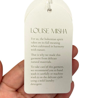 NWT Louise Misha Biscuit Cream Tan Jumper Salma Mohair Sweater Womens 36 / US 4