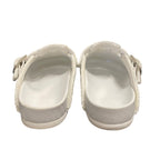 The Shoe Surgeon Luxe Mule in White Python Mens Size 8