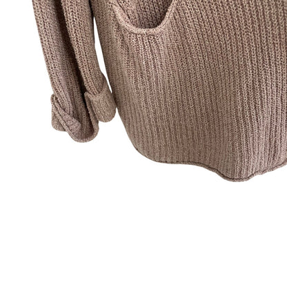 Free People Oversized Shrug Cardigan Mauve Pink Womens Size XS / Small