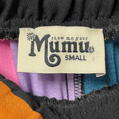 Show Me Your Mumu Multicolor Mezcal Stripe Flare Leg Palazzo Pant Womens Small