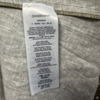 NWT Zimmermann Luna Cargo Midi Skirt Olive Dot Pure Linen Size AU 0 / US 4