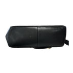 Gucci Black Pebbled Calfskin Leather Soho Double Chain Zip Shoulder Bag