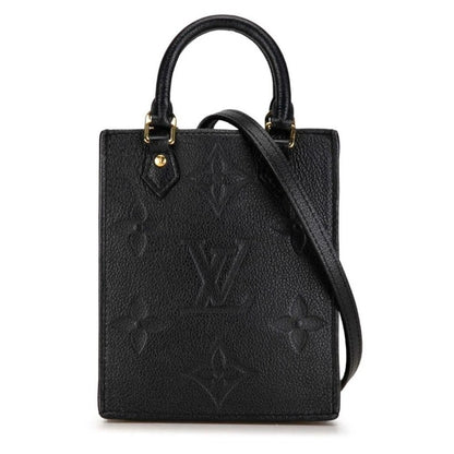 Louis Vuitton Black 2020 Monogram Petit Sac Plat Satchel Purse