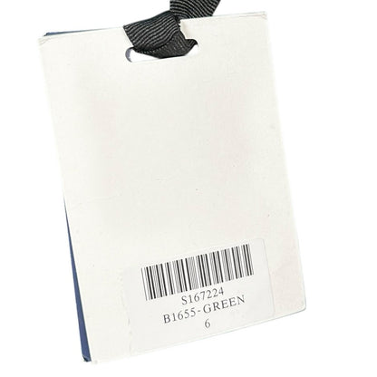 NWT Pomander Place Dark Green Velvet Stacie Mini Dress Womens 6