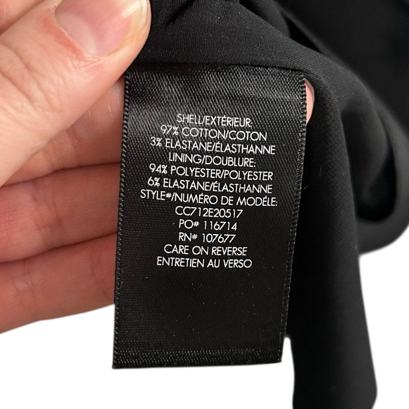 Alice + Olivia Black White Red Floral Embroidered Lindsey Mini Dress Womens 2