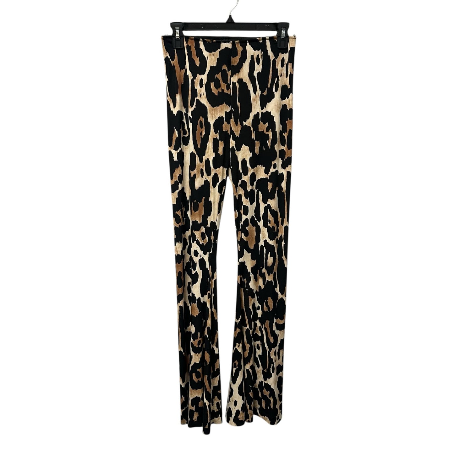 Show Me Your Mumu Cheetah Print Bam Bam Bells Pull On Pants Womens Size Medium