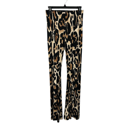 Show Me Your Mumu Cheetah Print Bam Bam Bells Pull On Pants Womens Size Medium