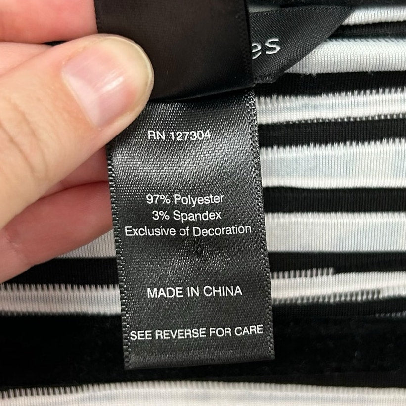 Ali Miles Orange Red Black Textured Single Button Closure Jacket Womens Size 3X