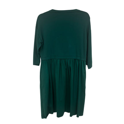 NWT Max Mara Weekend Emerald Green Mincio Sweater Knit Dress Womens US Large