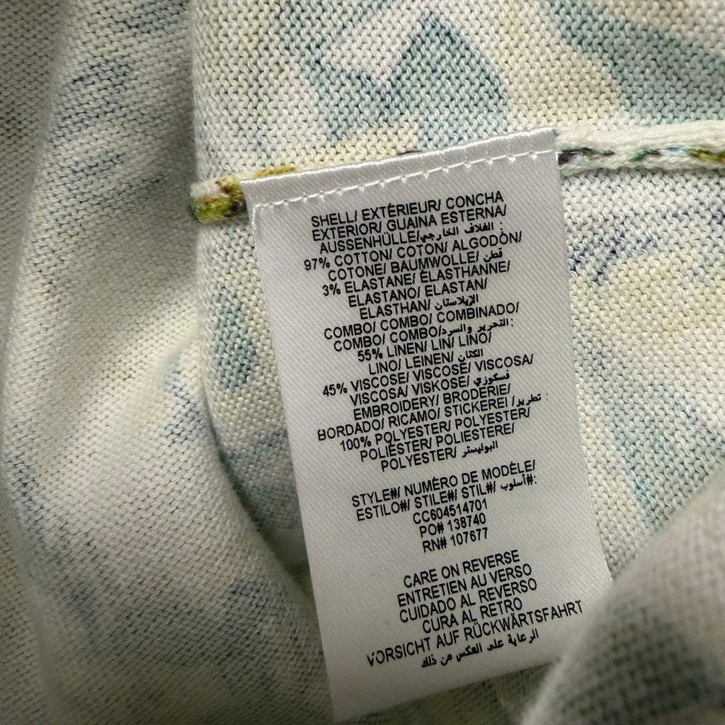 NWT Alice + Olivia Carson Printed Cardigan Fresh Air Butter Floral Size Small