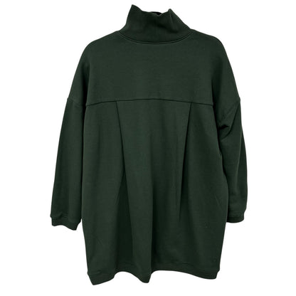 Pomander Place Forest Green Porter Sweatshirt Turtleneck Mini Dress Womens Small