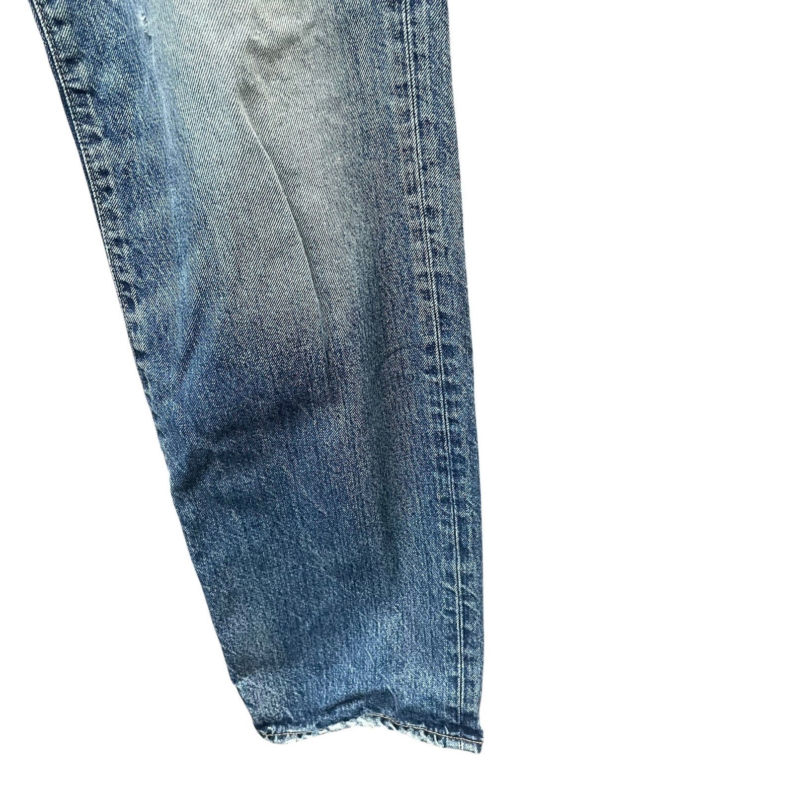 Moussy Vintage Jeans Aquebogue Straight Distressed Button Fly Cotton Womens 29