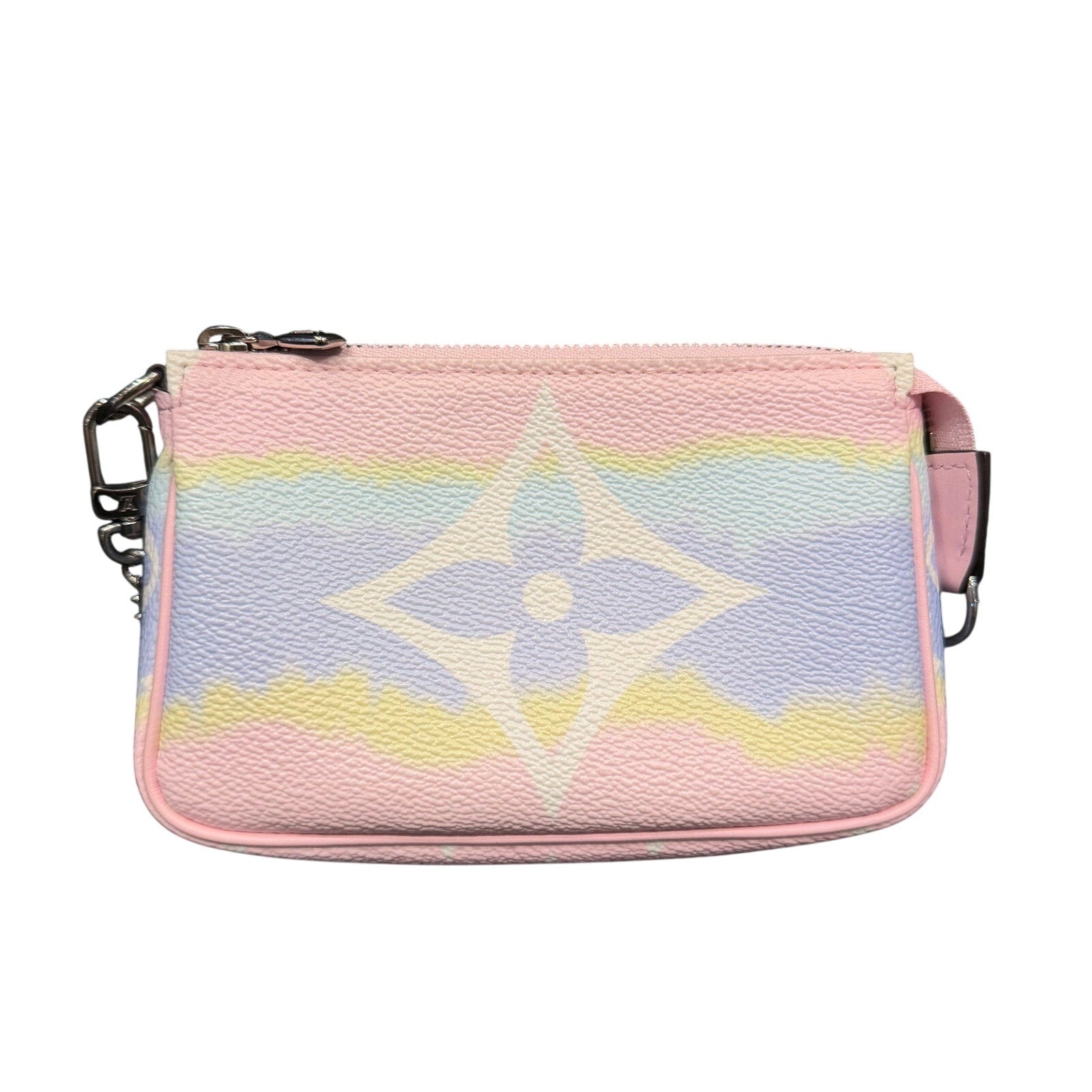 Louis Vuitton Monogram Escale Mini Pochette Monogram Pastel Multicolor Wristlet