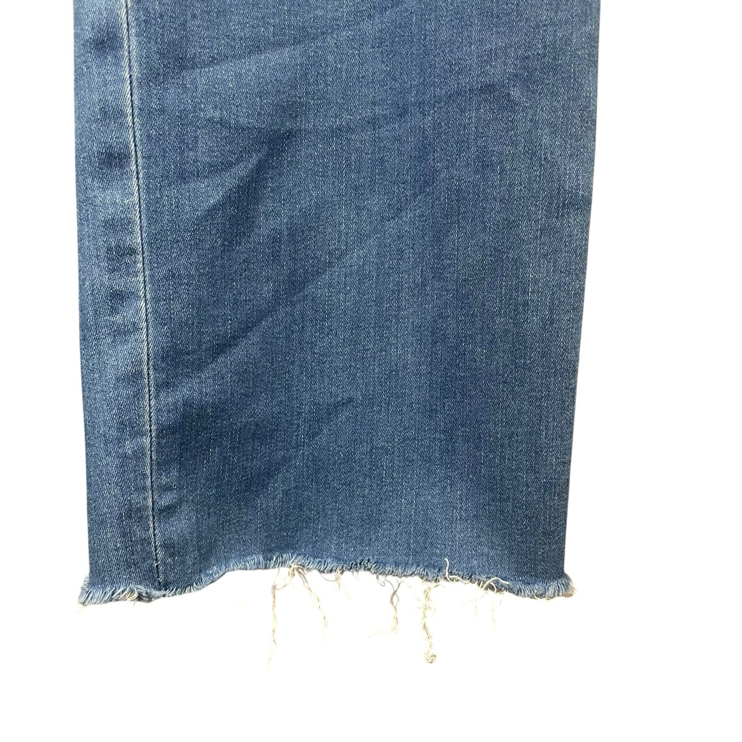 Frank & Eileen Kinsale Light Wash Denim Raw Hem Cropped Jean Womens Size 6