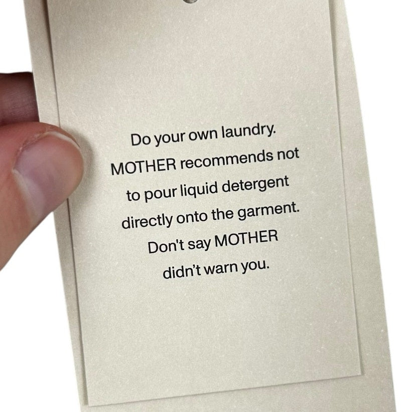 NWT Mother High Rise Flare Tan Swiss Army Desperado Heel Jeans Womens 28 / 6