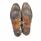 Ralph Lauren Purple Label Alonzo Embellished Denim Slipper Womens 36.5 / US 6.5