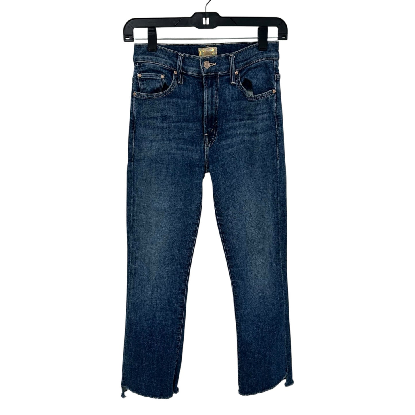 Mother Girl Crush The Insider Crop Step Fray Denim Jeans Womens Size 25 / 2