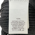 Brunello Cucinelli Dark Gray Ribbed Cotton Shadow Pocket Cardigan Womens Size XS