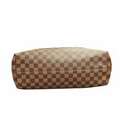 Louis Vuitton Damier Ebene Graceful Hobo PM Handbag Brown Logo Red Lining