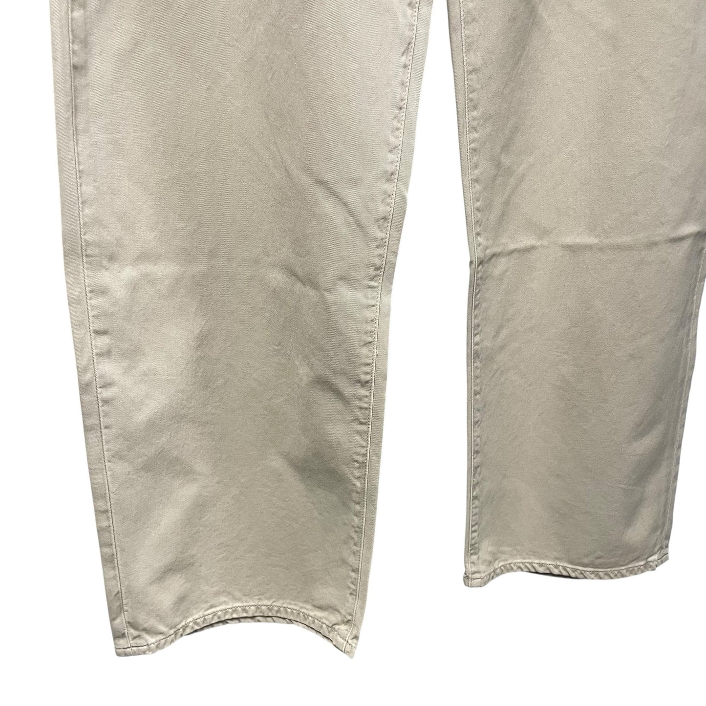 NWT AGOLDE Sefton Pant in Comb Cream Pure Cotton Womens Size 24