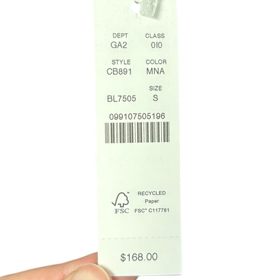 NWT J. Crew Navy Odette Cable Knit Sweater Jacket Cotton Boucle Womens Small