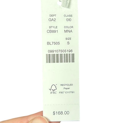 NWT J. Crew Navy Odette Cable Knit Sweater Jacket Cotton Boucle Womens Small