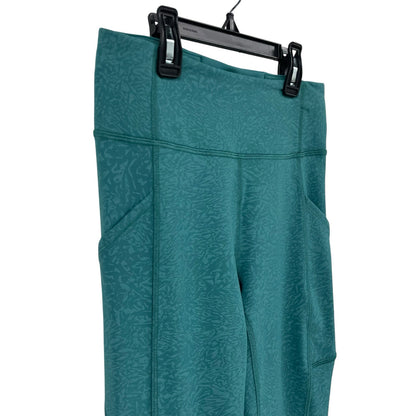 Lululemon Athletica Invigorate High Rise Tight 25" Crunch Teal Lagoon Womens 4