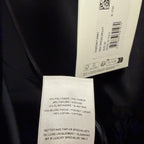 NWT Alaia Turtleneck Velvet Mini Dress Navy Womens FR 36 / US 4