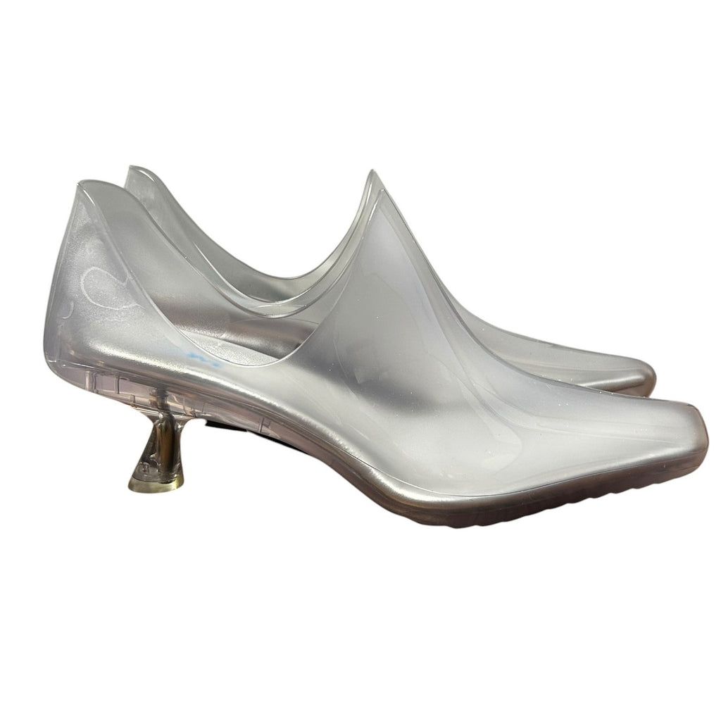 Loewe Emily Aqua Bootie in Transparent PVC Womens 39 / US 9