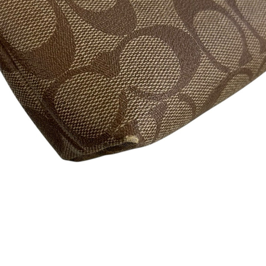 Coach File Crossbody in Signature Canvas Black Leather with Vandal Gummy Bear