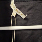 NWT Ramy Brook Rita Embellished Denim Mini Dress Blue Black Corduroy Collar XS