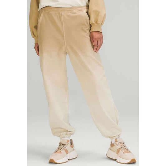 Lululemon Athletica LA Super High Rise Jogger Trench Ombre Wash Womens 8