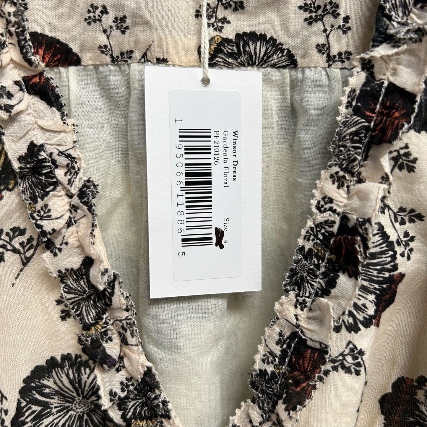 NWT Ulla Johnson Gardenia Floral Windsor Dress 4