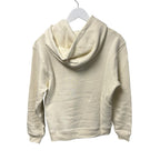 NWT Mother Antique White The Accent Square Drawstrinh Hoodie Womens XS Neutral