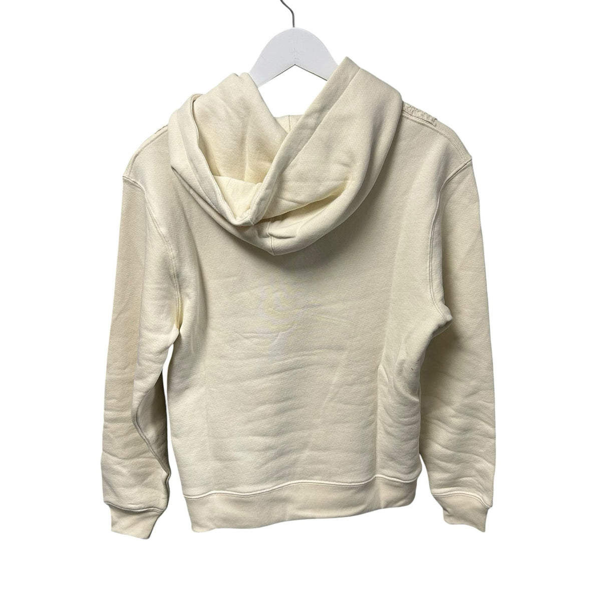 NWT Mother Antique White The Accent Square Drawstrinh Hoodie Womens XS Neutral