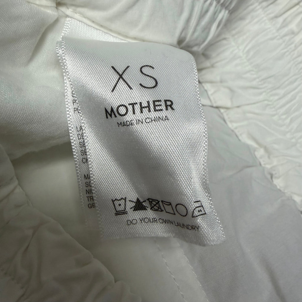 Mother The Skydiver Utility Cargo Pant in Tooth Fairy White Womens Size XS