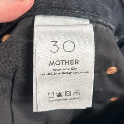 NWT Mother Superior Black Who's Sorry Now The Dazzler Jeans Womens 30