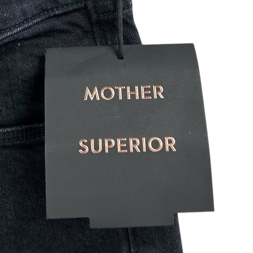 NWT Mother Superior Black Who's Sorry Now The Dazzler Jeans Womens 30